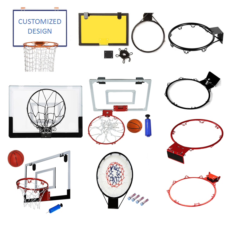 Welke accessoires heeft een mini-basketbalring?